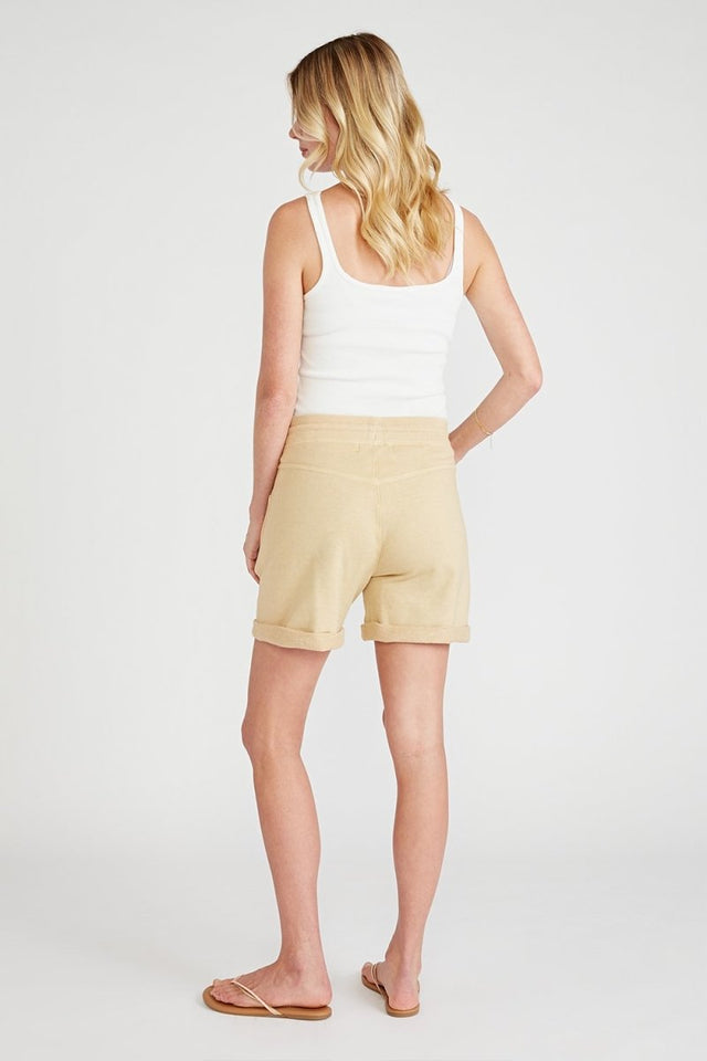 Hana Short - Rattan - Veneka-Sustainable-Ethical-Bottoms-Etica Denim Drop Ship