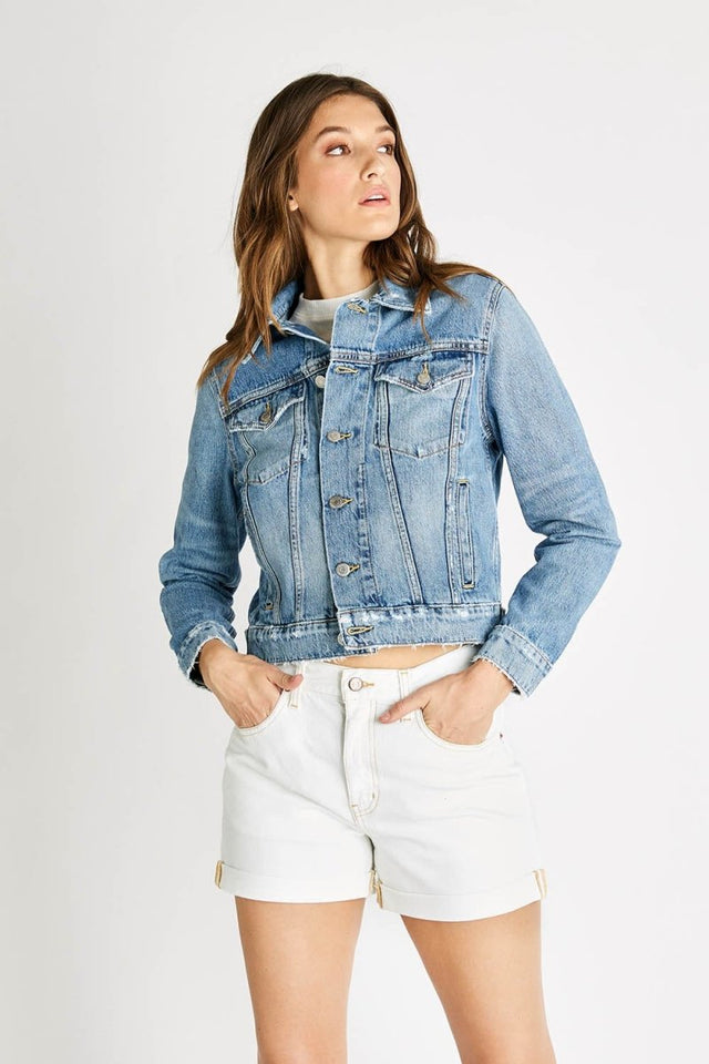 Hunter Jacket in Fleetwood - Veneka-Sustainable-Ethical-Jackets-Etica Denim Drop Ship