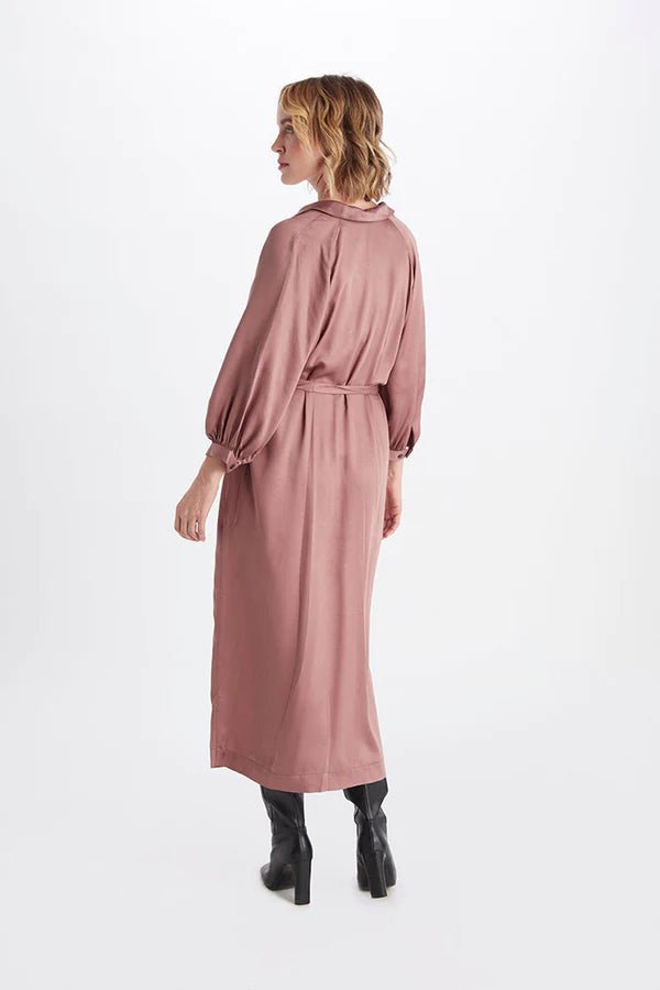 Jana Maxi Dress in Terra - Veneka-Sustainable-Ethical-Dresses-Neu Nomads Drop Ship