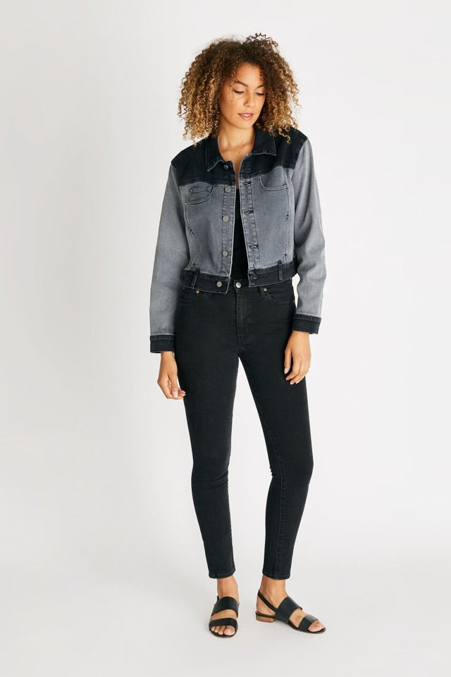 Jett Jacket in Renegade - Veneka-Sustainable-Ethical-Jackets-Etica Denim Drop Ship