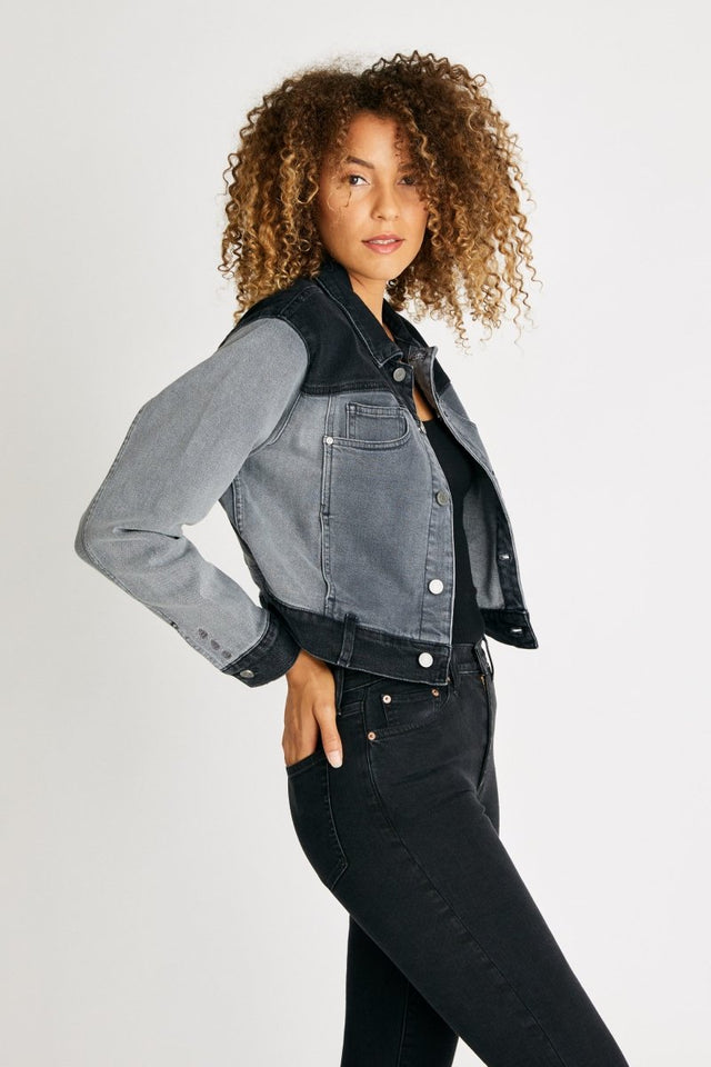 Jett Jacket in Renegade - Veneka-Sustainable-Ethical-Jackets-Etica Denim Drop Ship