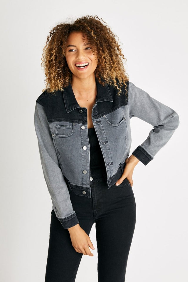 Jett Jacket in Renegade - Veneka-Sustainable-Ethical-Jackets-Etica Denim Drop Ship