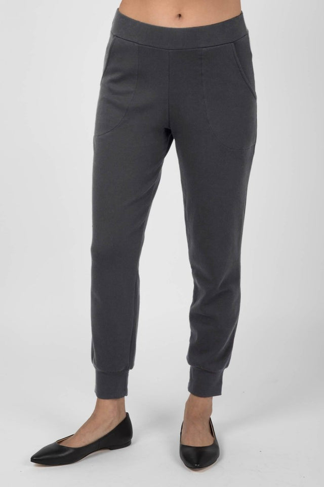 Jogger Pant in Black - Veneka-Sustainable-Ethical-Bottoms-Indigenous Drop Ship