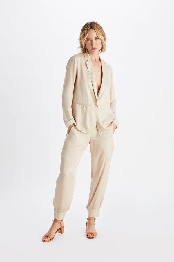 Karlie Jacket in Champagne - Veneka-Sustainable-Ethical-Jackets-Neu Nomads Drop Ship