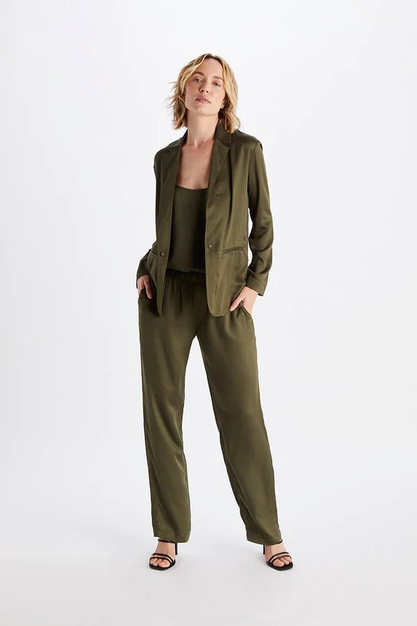 Karlie Jacket in Olive Night - Veneka-Sustainable-Ethical-Jackets-Neu Nomads Drop Ship
