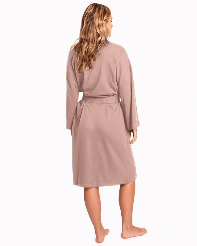 Knocking Knit Robe in Lilac - Veneka-Sustainable-Ethical-Home-YesAnd Drop Ship
