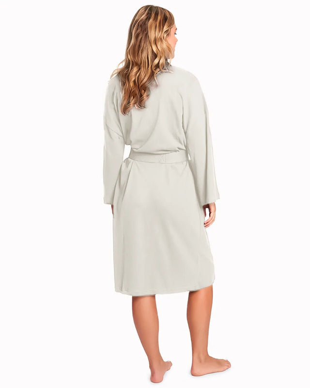 Knocking Knit Robe in Pearl - Veneka-Sustainable-Ethical-Home-YesAnd Drop Ship