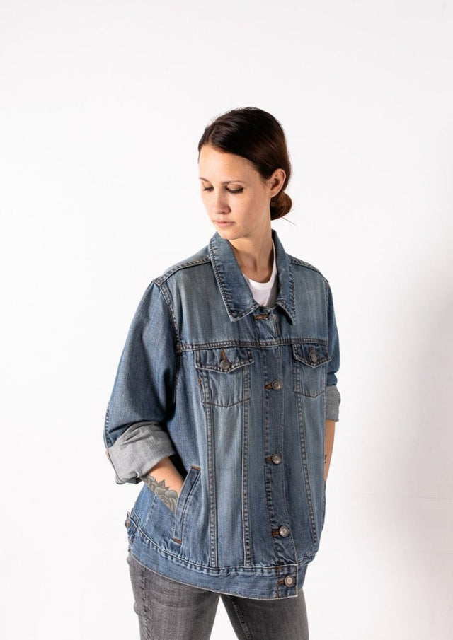 Lavender Cuts Jacket "Prism Collection" - Veneka-Sustainable-Ethical-Jackets-Montie and Joie Drop Ship