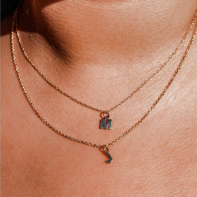Lee Recycled 14K Gold Pendant - Veneka-Sustainable-Ethical-Jewelry-Nunchi Drop Ship