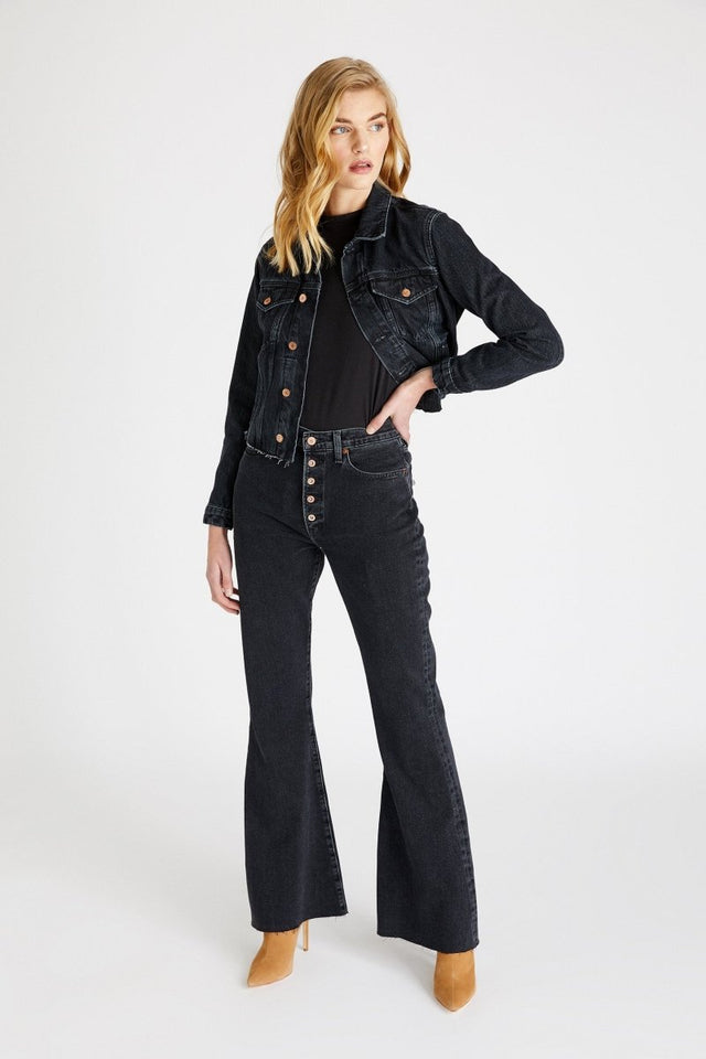 Lennox Jacket in Obsidian - Veneka-Sustainable-Ethical-Jackets-Etica Denim Drop Ship