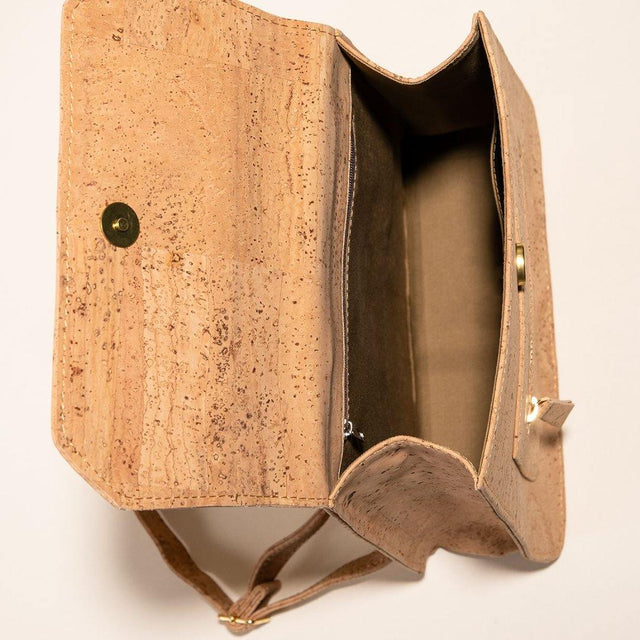 Lisbon Backpack in Natural Cork - Veneka-Sustainable-Ethical-Bag-Tiradia Cork Drop Ship