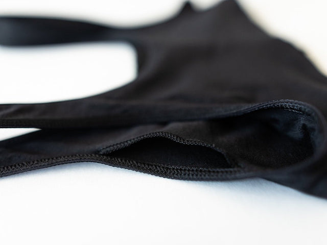 Maia Front Close Bra in Black - Veneka-Sustainable-Ethical-Tops-Everviolet Drop Ship