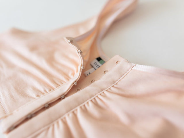 Maia Front Close Bra in Blush - Veneka-Sustainable-Ethical-Tops-Everviolet Drop Ship
