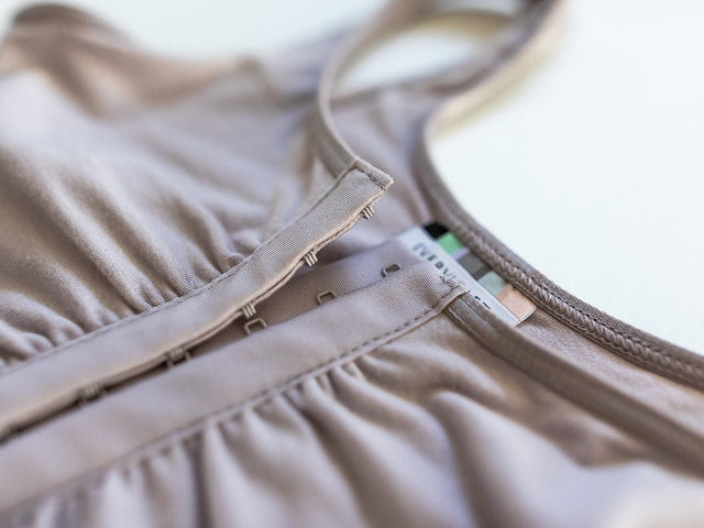 Maia Front Close Bra in Mauve - Veneka-Sustainable-Ethical-Tops-Everviolet Drop Ship