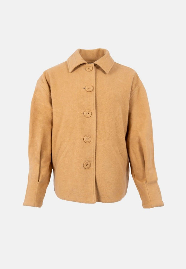 Malmö MMX Cocoon Jacket in Doe - Veneka-Sustainable-Ethical-Jackets-1 People Drop Ship