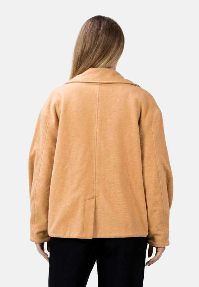 Malmö MMX Cocoon Jacket in Doe - Veneka-Sustainable-Ethical-Jackets-1 People Drop Ship