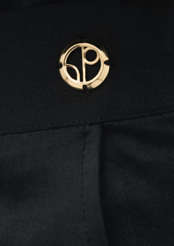 Manila MNL Tailored Shorts in Black - Veneka-Sustainable-Ethical-Bottoms-1 People Drop Ship