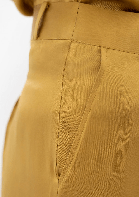 Manila MNL Tailored Shorts in Mimosa - Veneka-Sustainable-Ethical-Bottoms-1 People Drop Ship