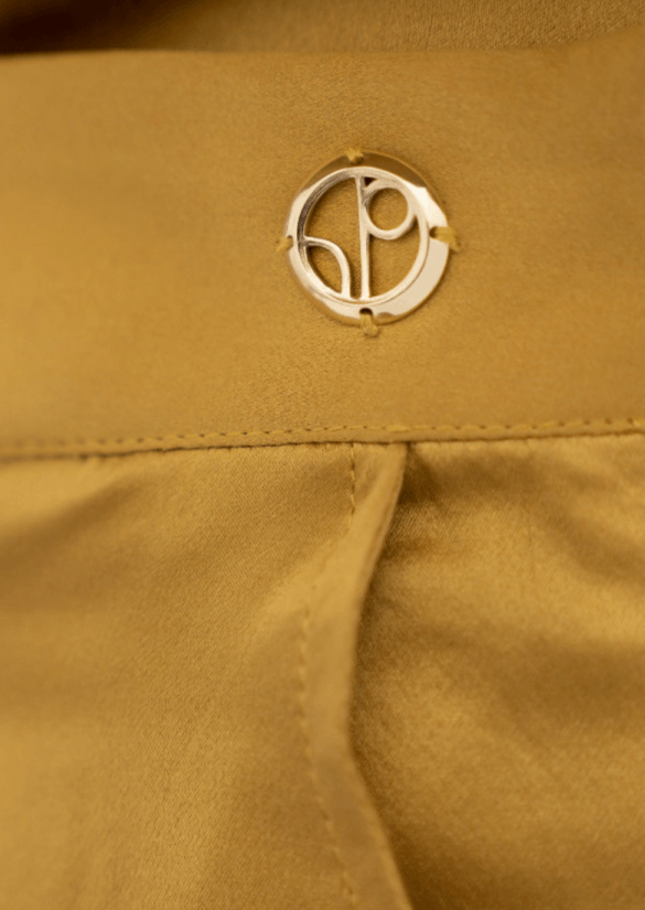 Manila MNL Tailored Shorts in Mimosa - Veneka-Sustainable-Ethical-Bottoms-1 People Drop Ship