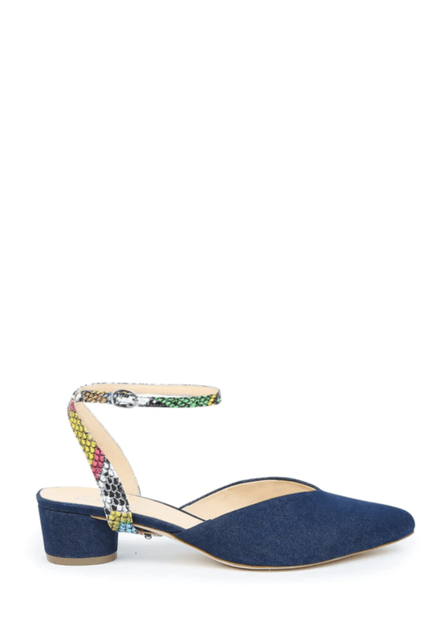 Marilyn Strap in Acid Snake - Veneka-Sustainable-Ethical-Other-Alterre Drop Ship