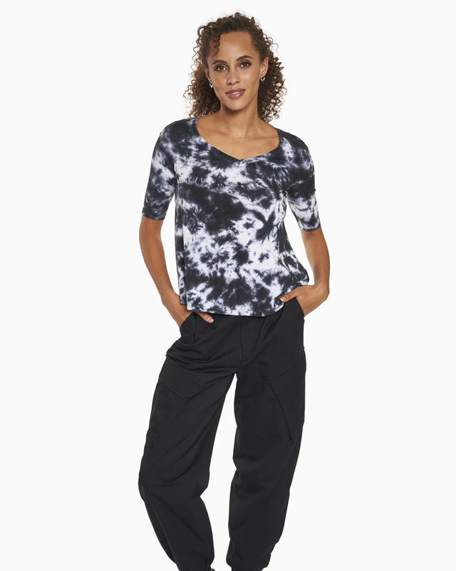 Meghan Utility Jogger in Black - Veneka-Sustainable-Ethical-Bottoms-YesAnd Drop Ship