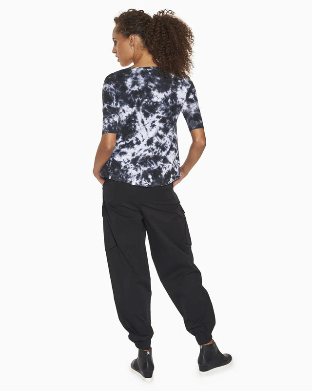 Meghan Utility Jogger in Black - Veneka-Sustainable-Ethical-Bottoms-YesAnd Drop Ship