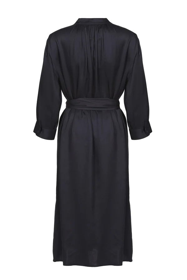 Michi Dress in Black - Veneka-Sustainable-Ethical-Dresses-Neu Nomads Drop Ship