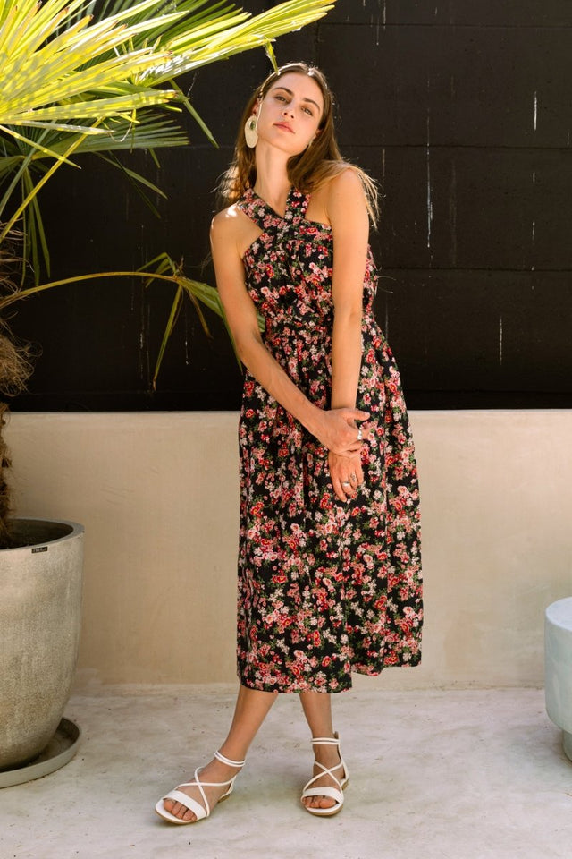 Midnight Love Halter - Veneka-Sustainable-Ethical--Em & Shi Drop Ship