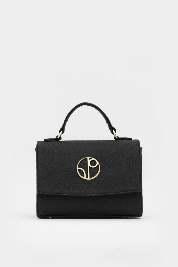 Mini London Cross Body in Black - Veneka-Sustainable-Ethical-Other-1 People Drop Ship