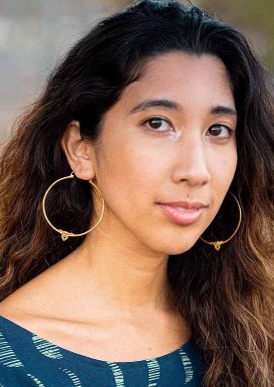 Minimalist Hoops in Gold - Veneka-Sustainable-Ethical-Jewelry-Astor & Orion Drop Ship