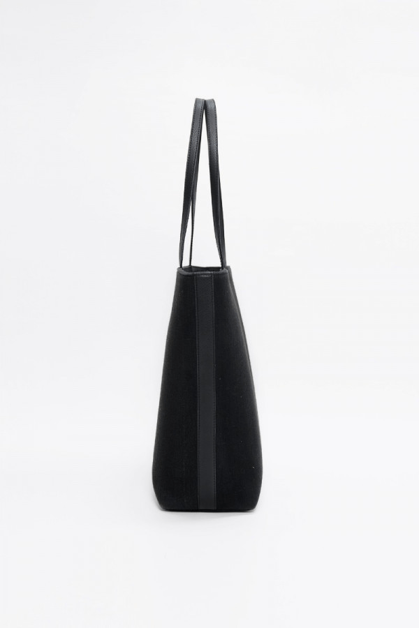 Monte Carlo Tote Bag in Black - Veneka-Sustainable-Ethical-Bag-1 People Drop Ship