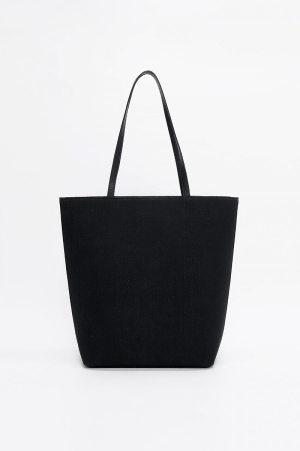 Monte Carlo Tote Bag in Black - Veneka-Sustainable-Ethical-Bag-1 People Drop Ship
