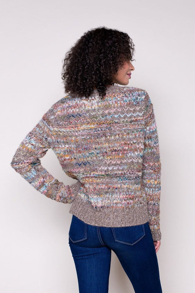 Moray Hand Dyed Pullover in Autumn Hues - Veneka-Sustainable-Ethical-Tops-Indigenous Drop Ship