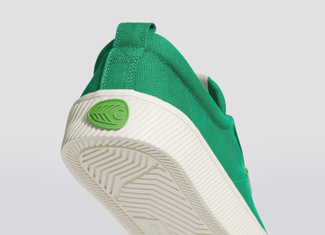 OCA Low Green Canvas Sneaker Women - Veneka-Sustainable-Ethical-Footwear-Cariuma Drop Ship