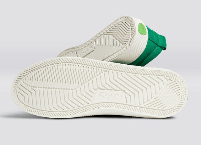OCA Low Green Canvas Sneaker Women - Veneka-Sustainable-Ethical-Footwear-Cariuma Drop Ship