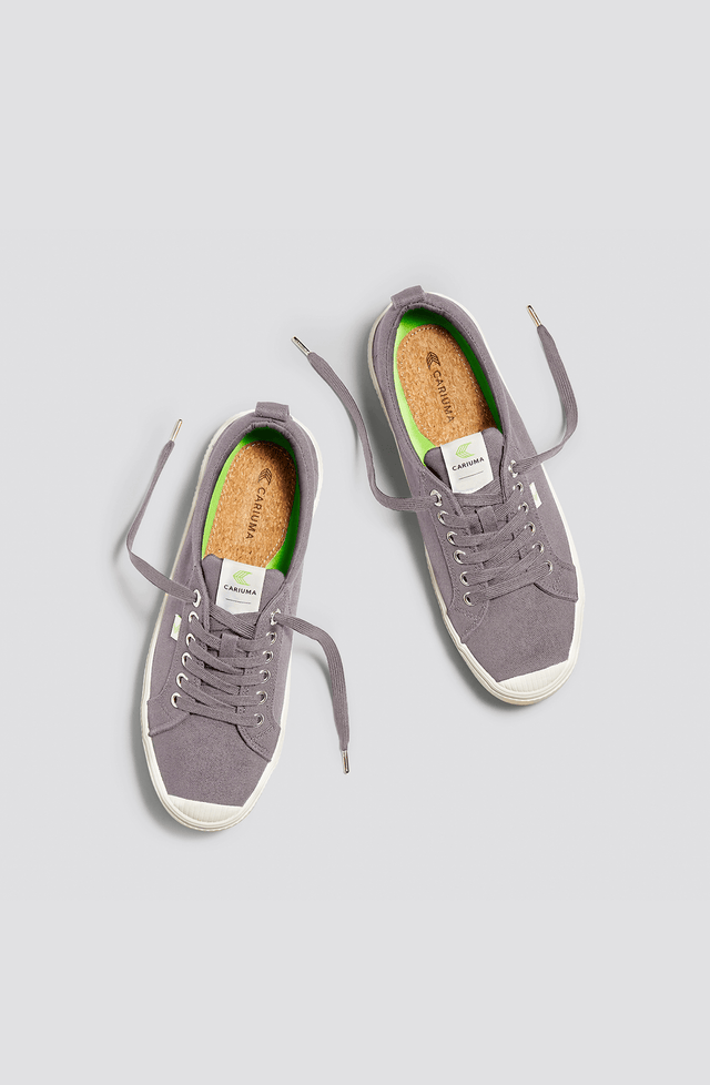OCA Low Canvas Sneaker in Mystic Grey