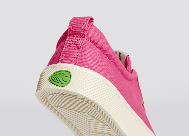 OCA Low Pink Lemonade Canvas Sneaker Women - Veneka-Sustainable-Ethical-Footwear-Cariuma Drop Ship