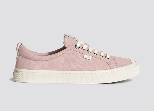 OCA Low Rose Canvas Sneaker Women - Veneka-Sustainable-Ethical-Footwear-Cariuma Drop Ship