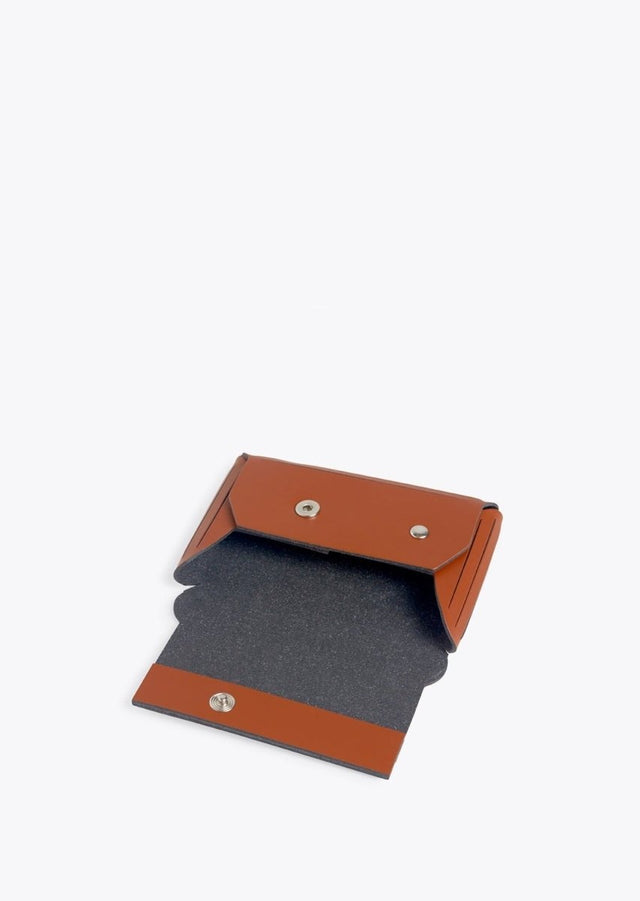 Origami Coin Case in Cognac - Veneka-Sustainable-Ethical-Bag-HEMINCUFF Drop Ship