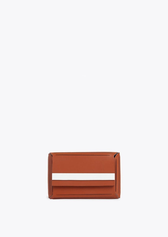 Origami Coin Case in Cognac - Veneka-Sustainable-Ethical-Bag-HEMINCUFF Drop Ship