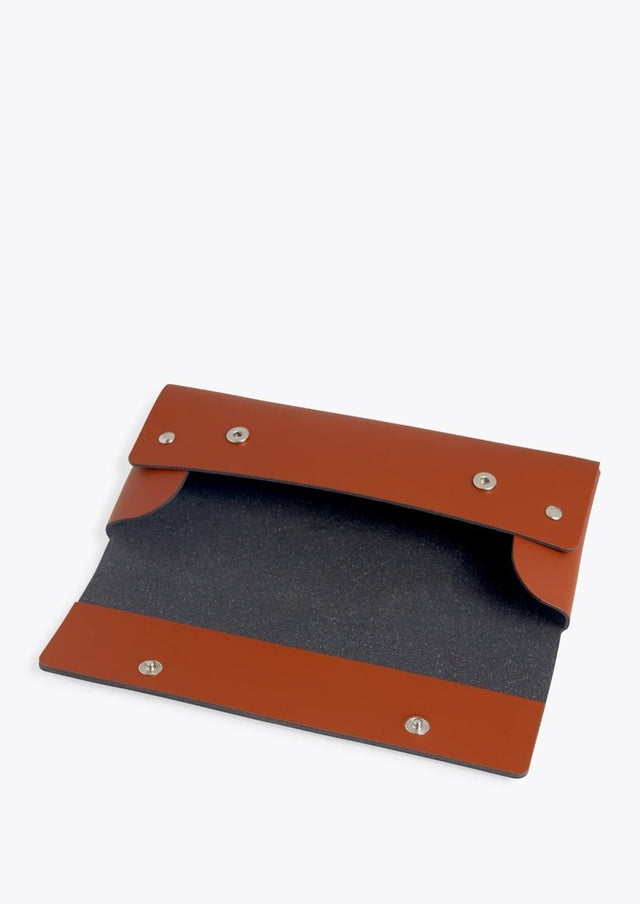 Origami Eyewear Case in Cognac - Veneka-Sustainable-Ethical-Bag-HEMINCUFF Drop Ship