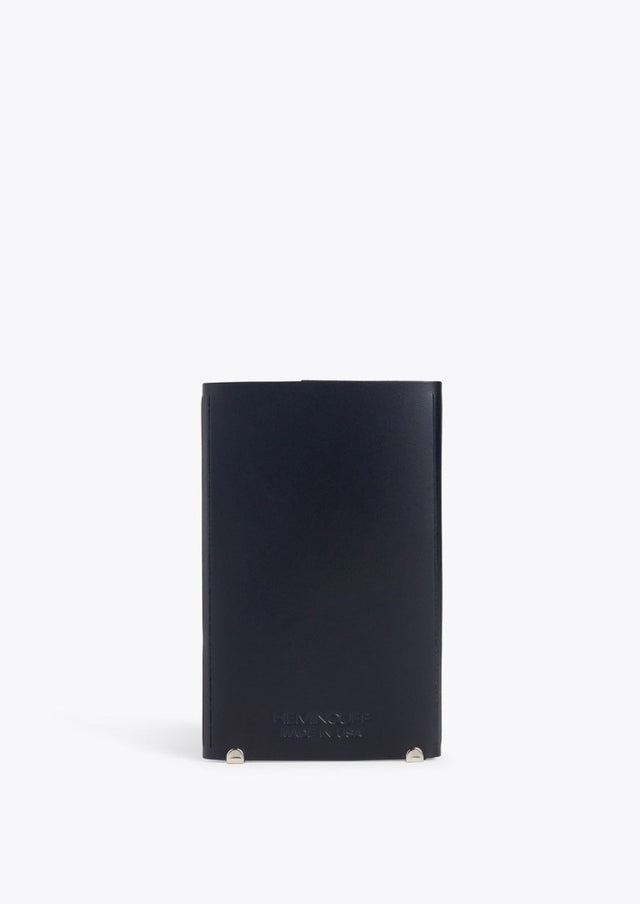 Origami Passport Holder in Black - Veneka-Sustainable-Ethical-Bag-HEMINCUFF Drop Ship