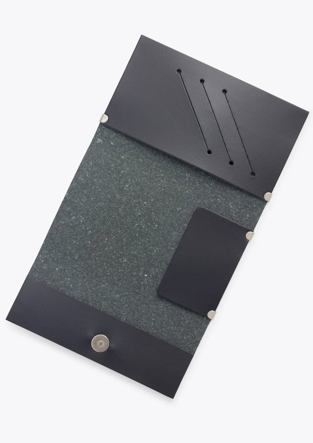 Origami Passport Holder in Black - Veneka-Sustainable-Ethical-Bag-HEMINCUFF Drop Ship
