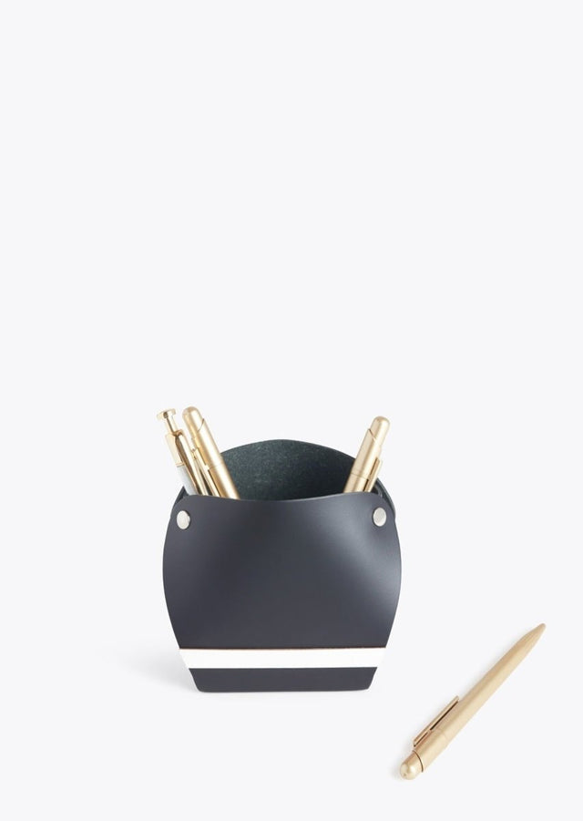 Origami Pen Holder in Black - Veneka-Sustainable-Ethical-Bag-HEMINCUFF Drop Ship