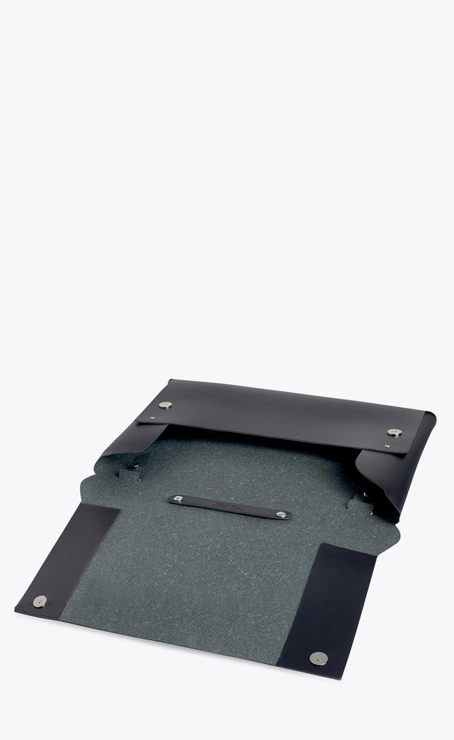 Origami Portfolio in Black - Veneka-Sustainable-Ethical-Bag-HEMINCUFF Drop Ship