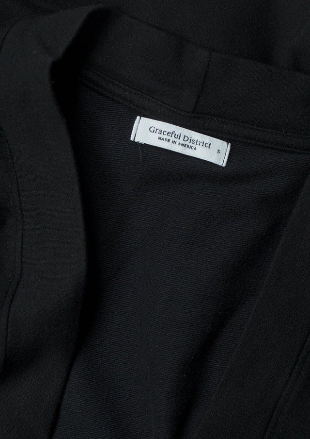 Paris Cardigan in Black - Veneka-Sustainable-Ethical-Jackets-Graceful District Drop Ship