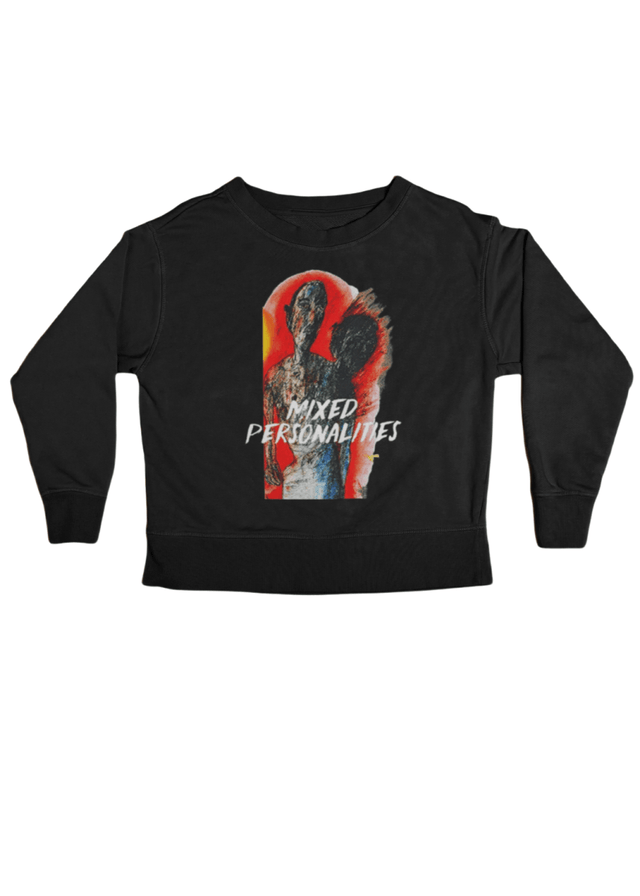 Personalities Unisex Sweatshirt in Black - Veneka-Sustainable-Ethical-Tops-J&R Artisan Fashion Drop Ship