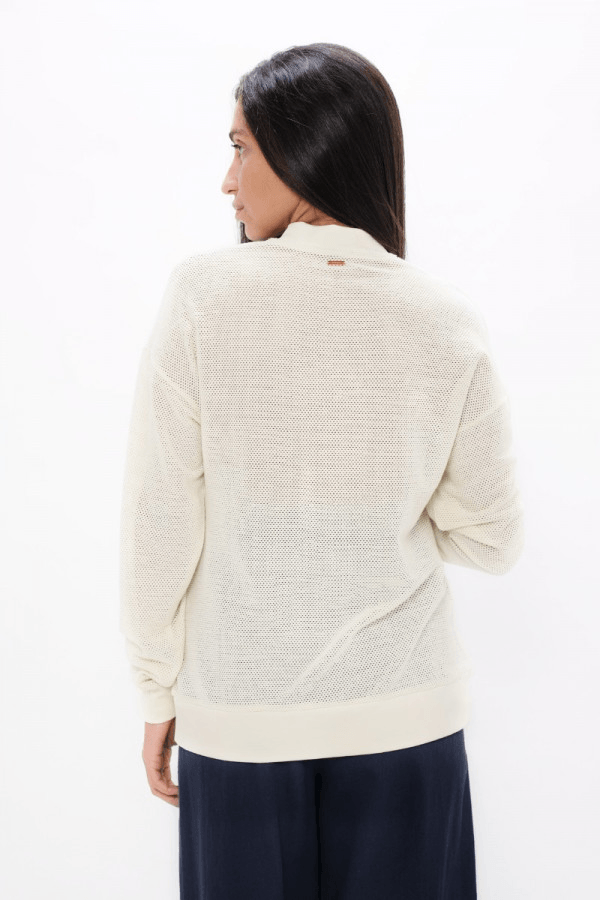 Philly PHL Cosy Sweater in Powder - Veneka-Sustainable-Ethical-Tops-1 People Drop Ship