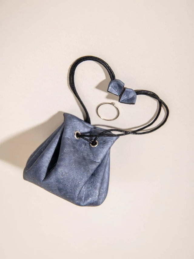 Porto Jewelry Travel Pouch in Red - Veneka-Sustainable-Ethical-Bag-Tiradia Cork Drop Ship