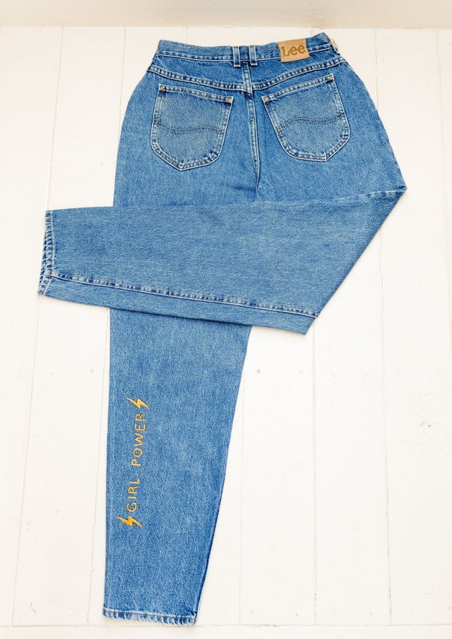 Power Cherry Jeans "Prism Collection" - Veneka-Sustainable-Ethical-Bottoms-Montie and Joie Drop Ship